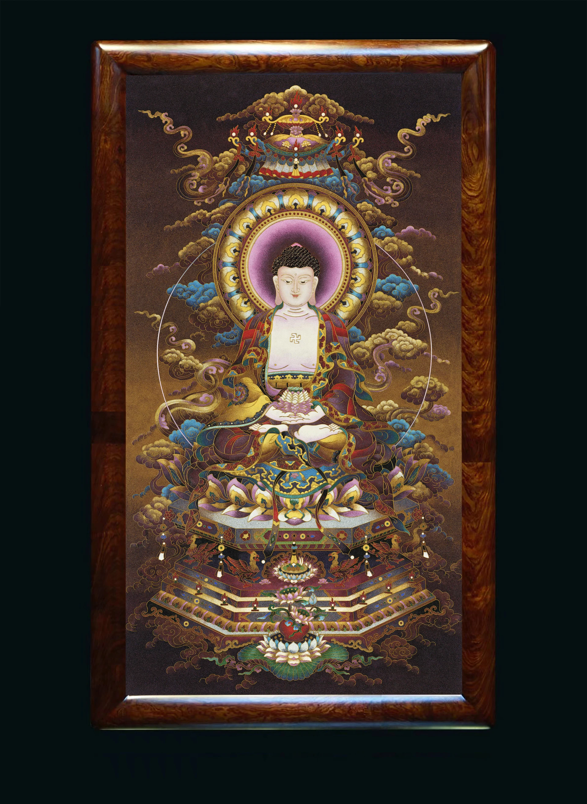 三宝佛阿弥陀佛